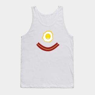 BACON AND EGGS HAPPY FACE Tank Top